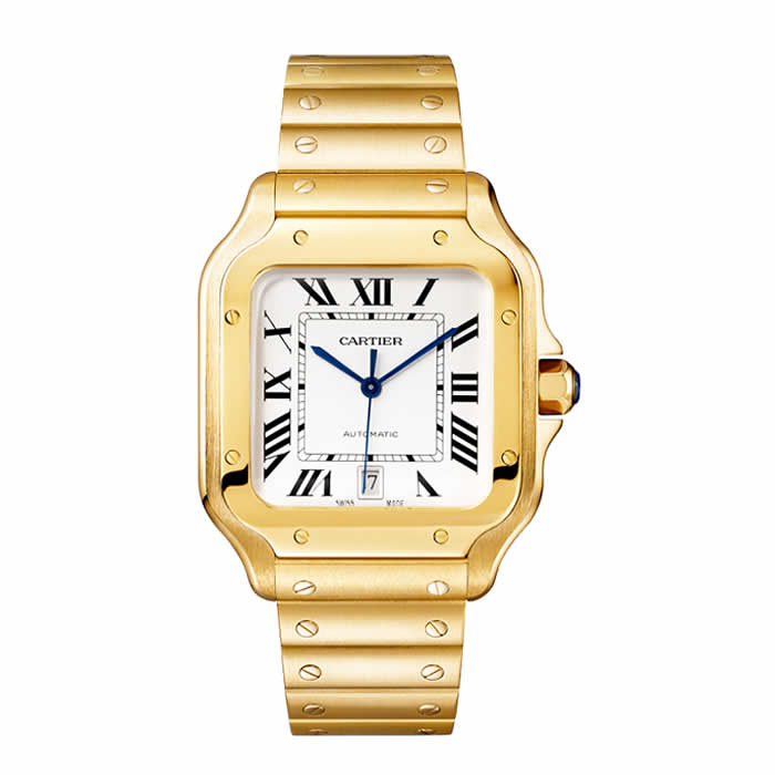 BV | 카르티에 산토스 라지｜39.8mm｜WGSA0009｜9015 무브먼트