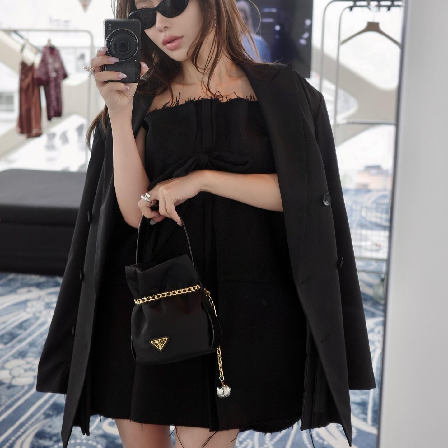 프라다 숄더백 1BE088  14x20x15cm