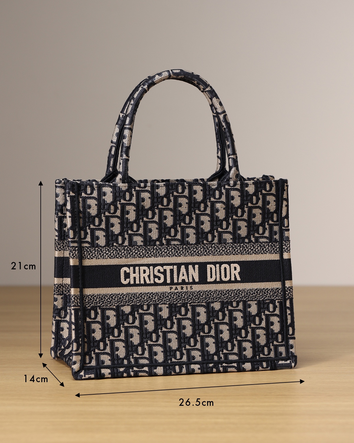 Dior Book Tote M1265ZRIW_M828 26.5 x 21 x 14