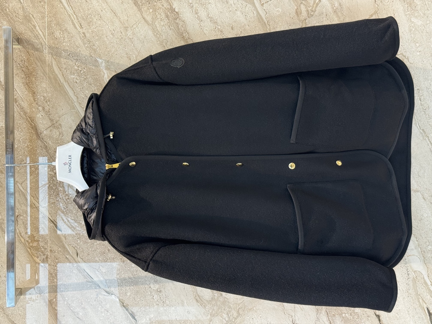 Reposse 3-in-1 Wool & Cashmere Short Down Jacket