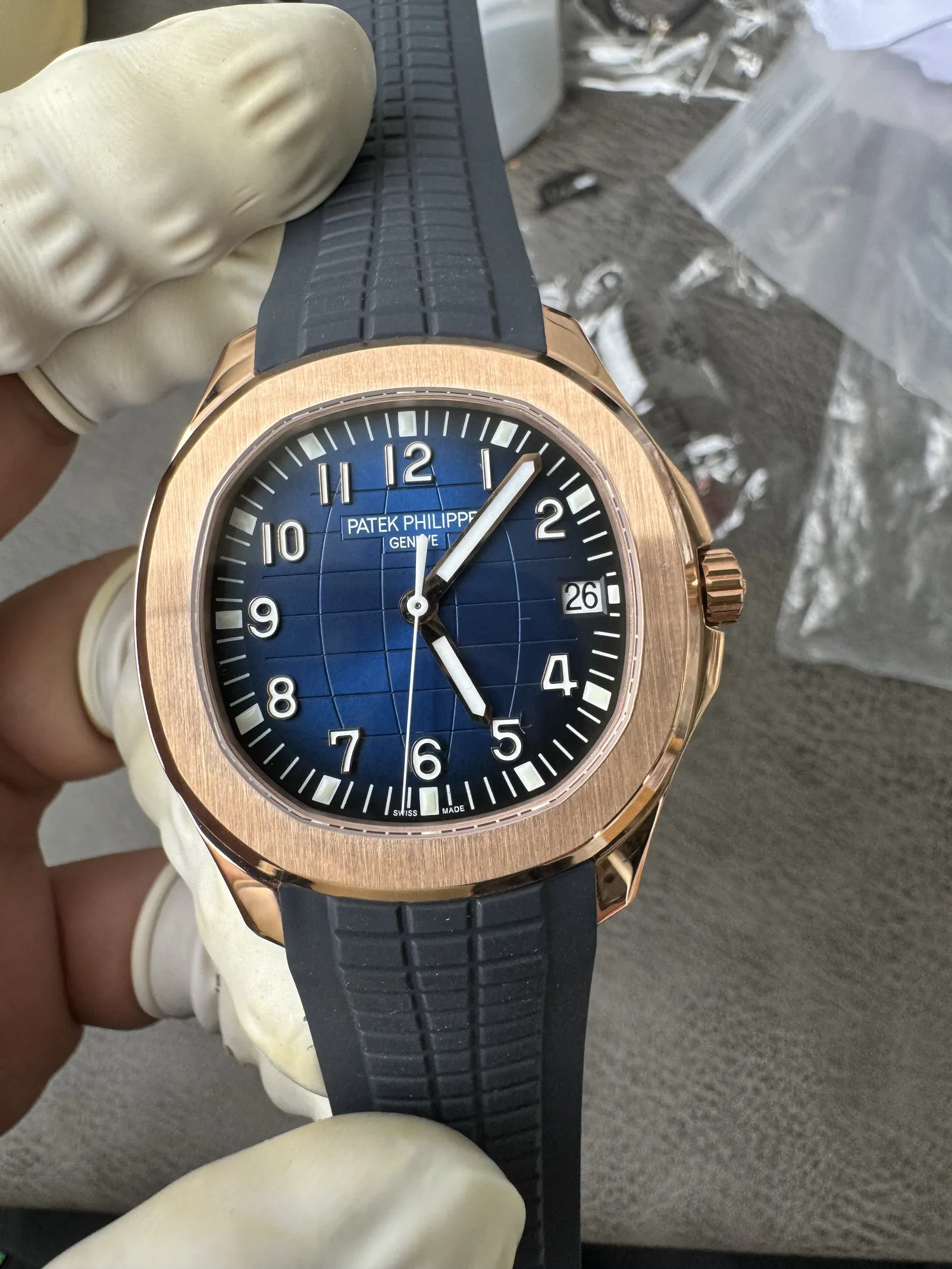 DDF | 330 무브먼트 l 40mm l 파텍필립 아쿠아넛 5167R 113g