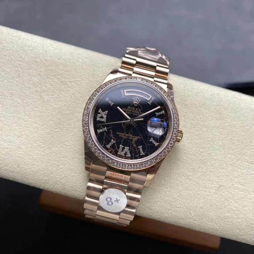 8+ | 3255 무브먼트 | 36mm | 데이데이트 Day-date 147g