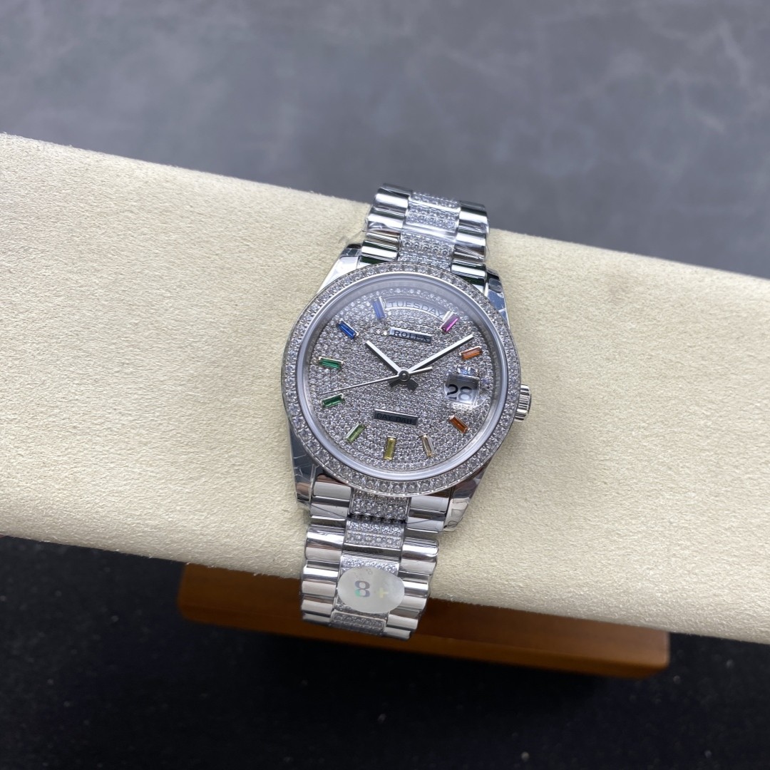 8+ | 3255 무브먼트 | 36mm | 데이데이트 Day-date 147g