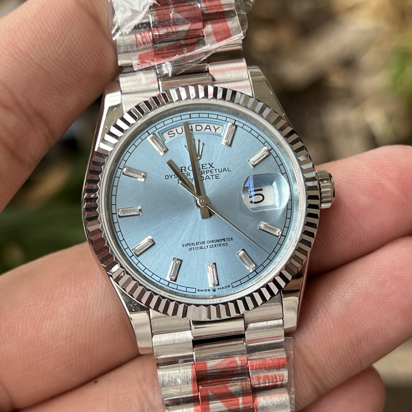 KF | 2836 무브먼트 | 36mm | 데이데이트 Day-date 173g