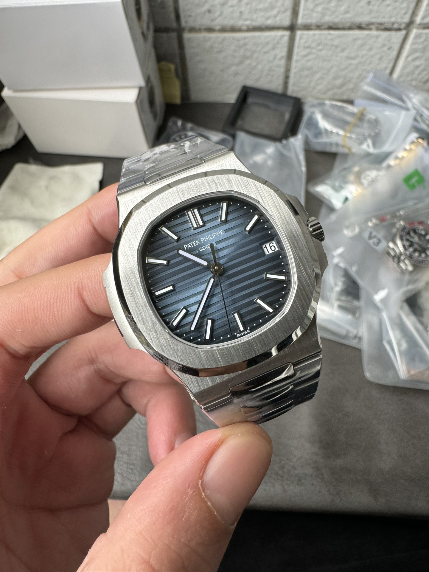 3K | Cal.324 무브먼트｜40mm l 파텍필립 노틸러스 5711