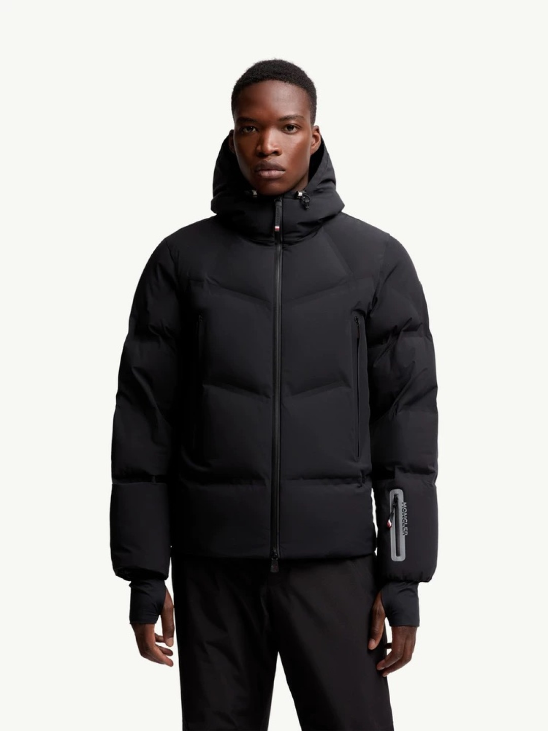 몽클레어 Angren 남성 후드 스키 다운 재킷