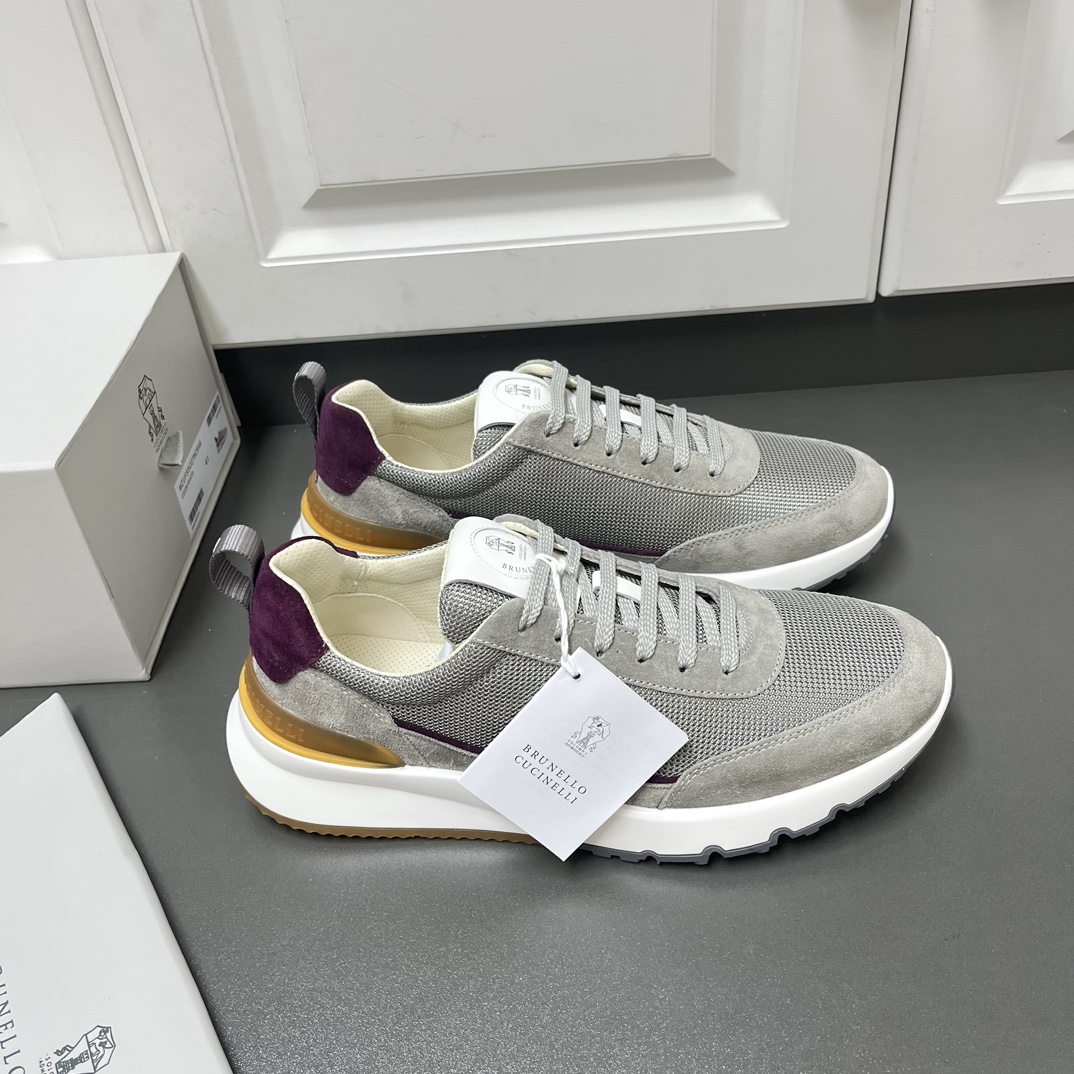 Brunello Cucinelli 로우탑 스니커즈