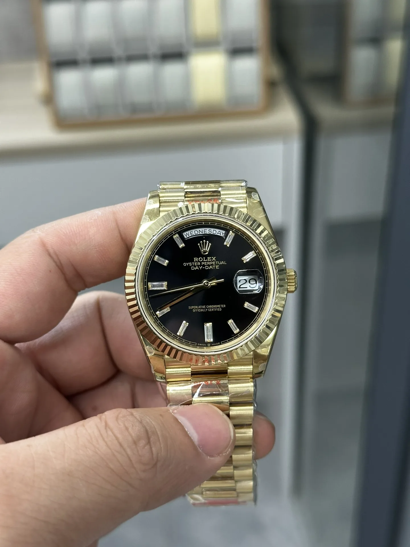 GM l 2836무브먼트 l 40mm l 데이데이트 Day-date 178g