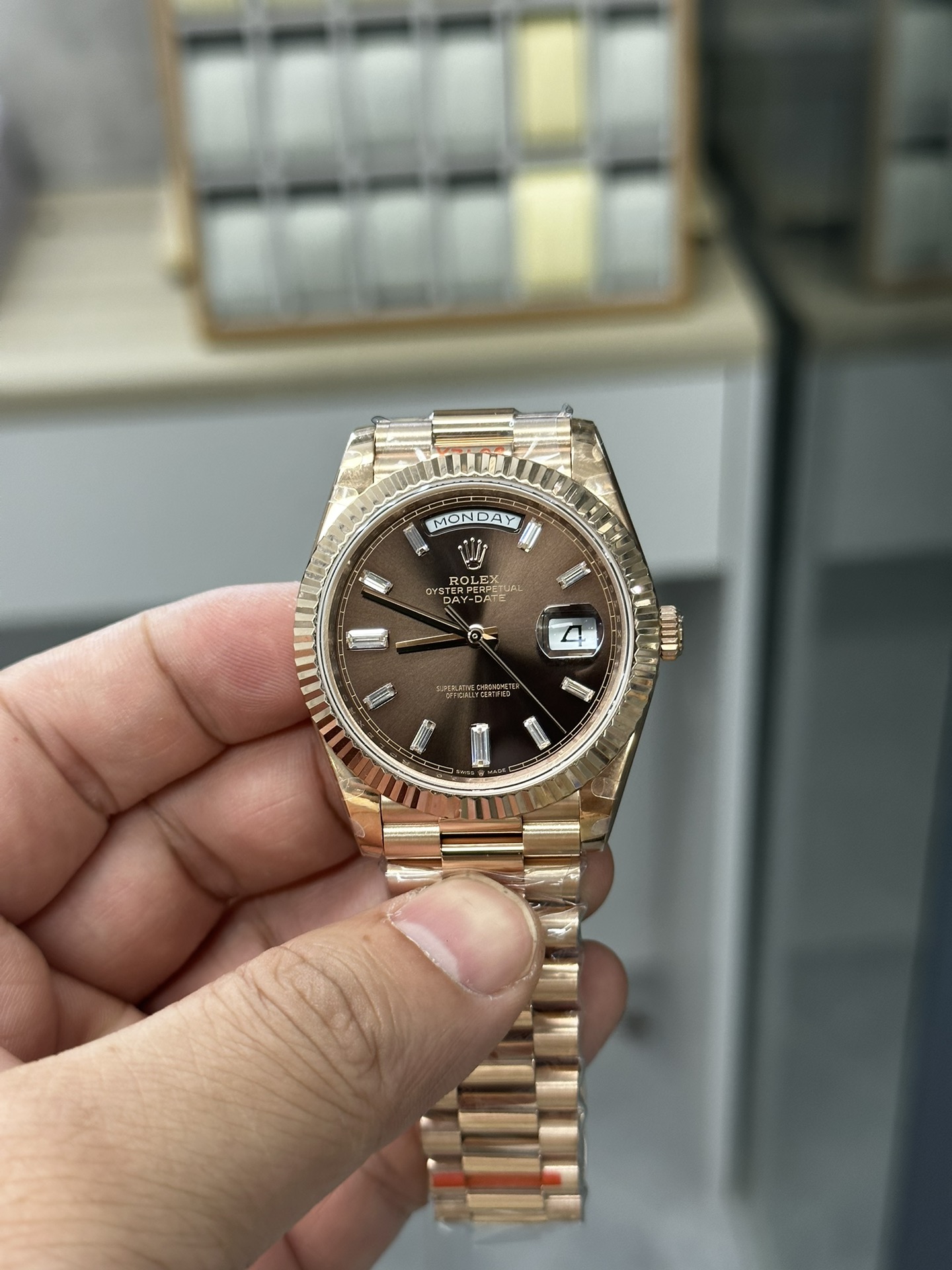 GM l 2836무브먼트 l 40mm l 데이데이트 Day-date 178g