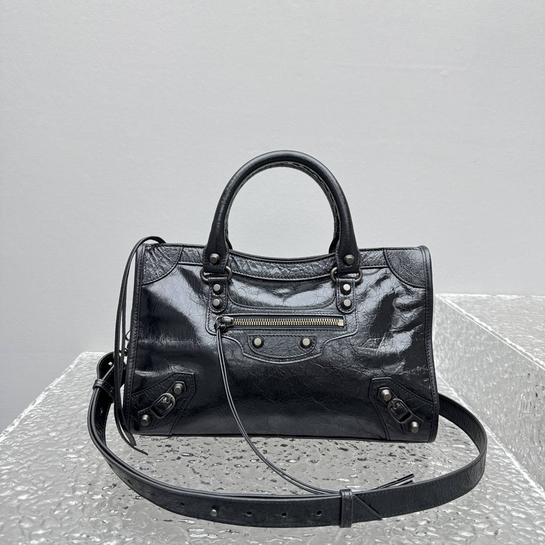 Balenciaga Le City Small leather tote bag  30x 19x10cm