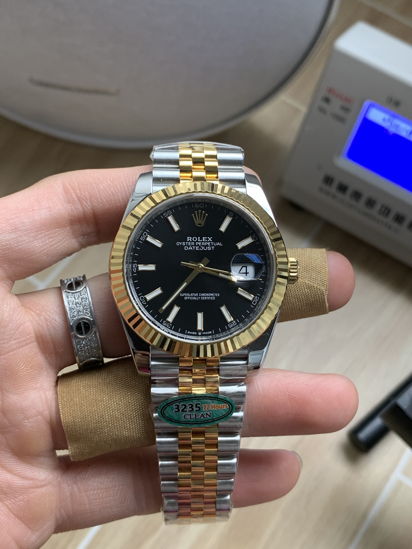 CLEAN | 3235 무브먼트｜41mm｜롤렉스 데이트저스트