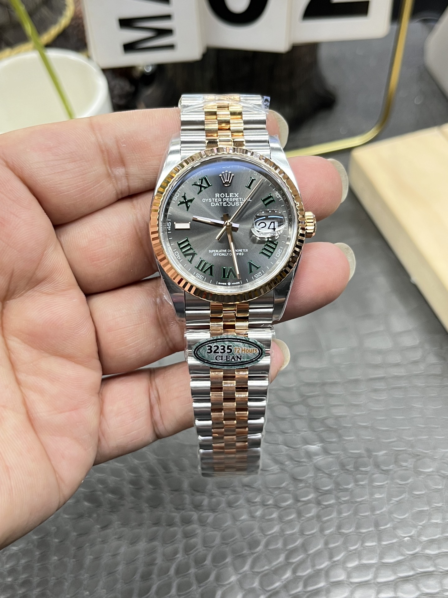 CLEAN | 3235 무브먼트｜36mm｜롤렉스 데이트저스트