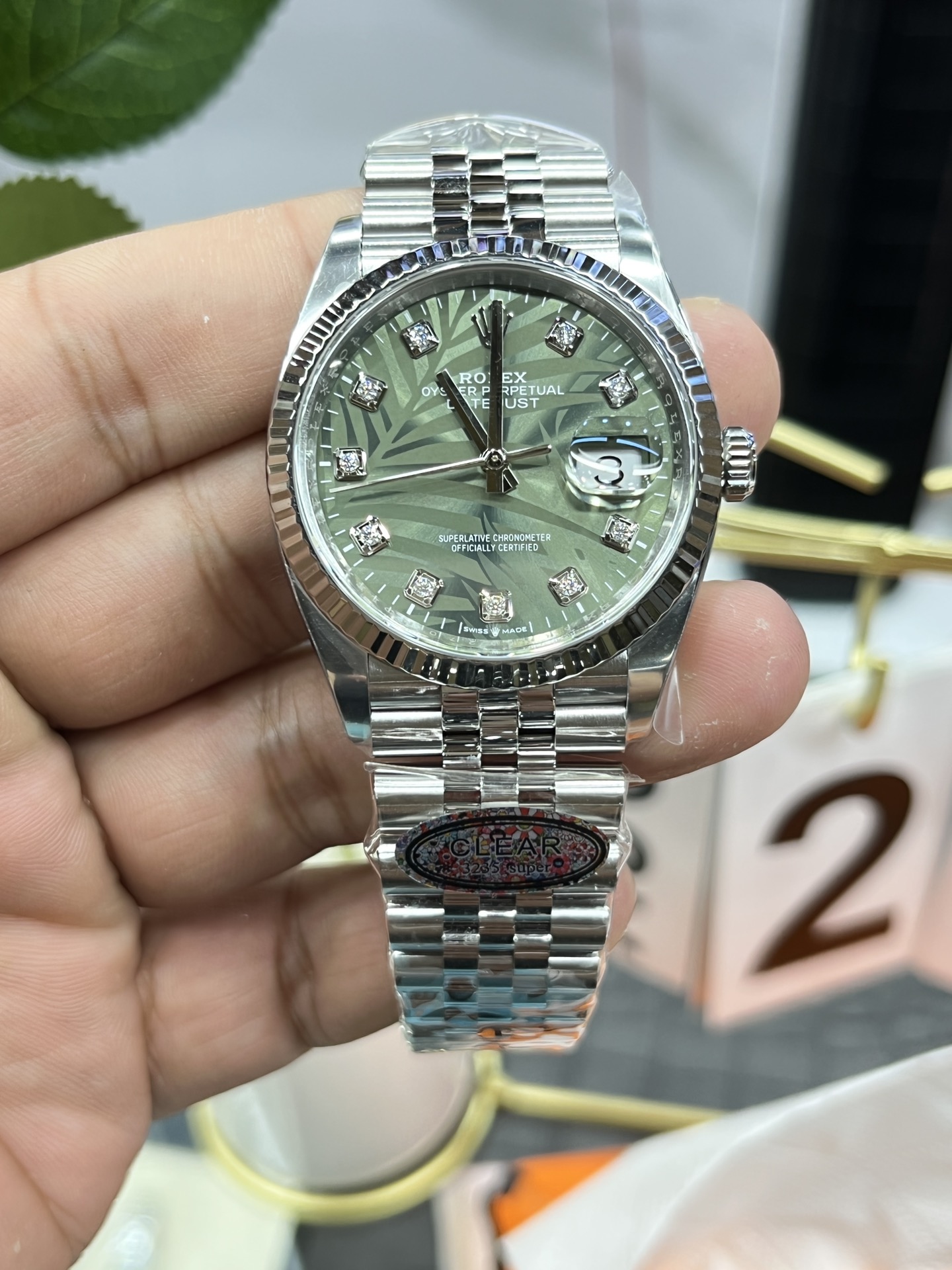 CLEAN | 3235 무브먼트｜36mm｜롤렉스 데이트저스트