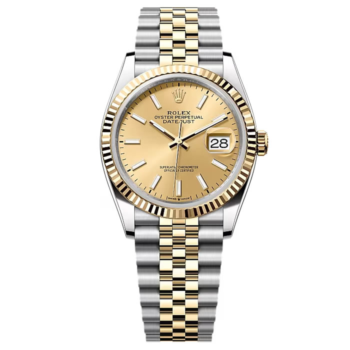 VS | 3235 무브먼트｜36mm｜롤렉스 데이트저스트 126233