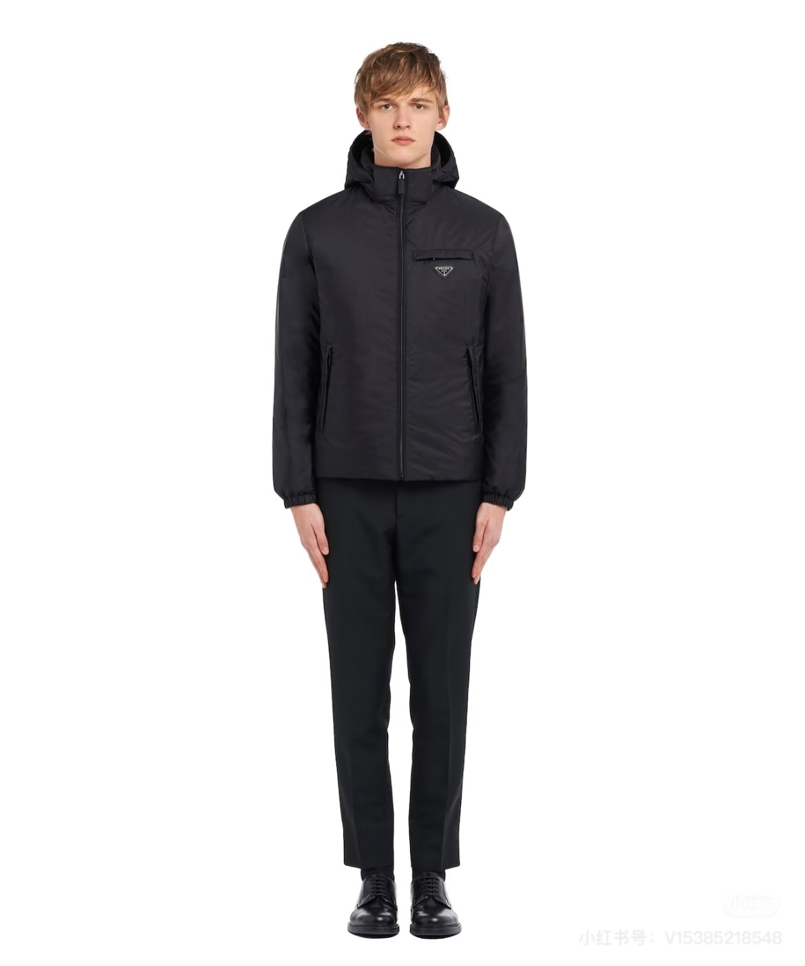 프라다 리나일론 푸퍼 자켓