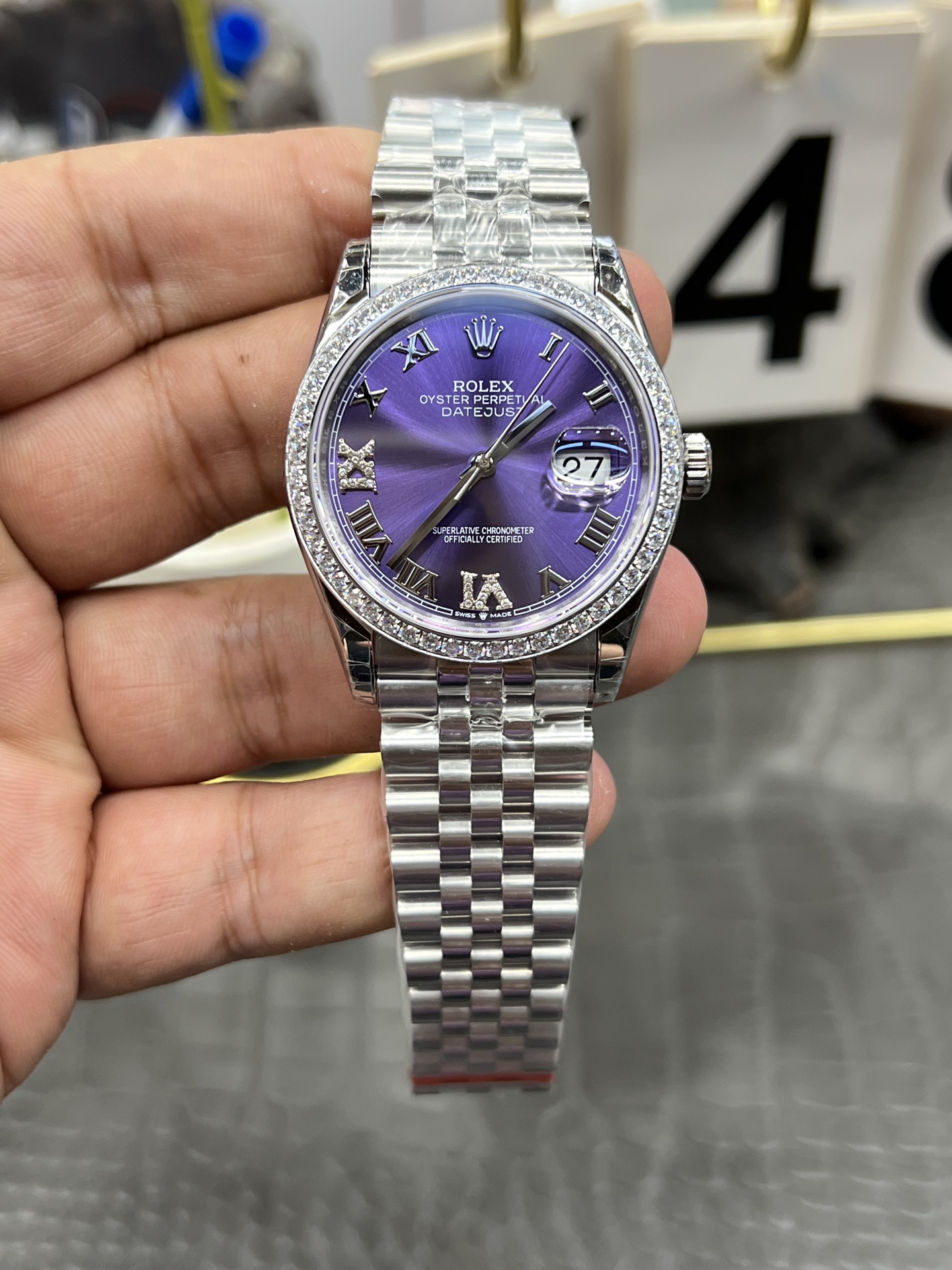 GS | 2236 무브먼트 |36mm | 롤렉스 데이트저스트