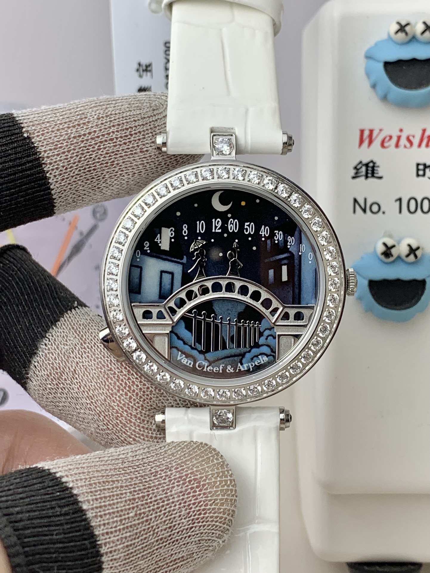 Van Cleef and Arpels 쿼츠 38미리 다이아몬드 van0020