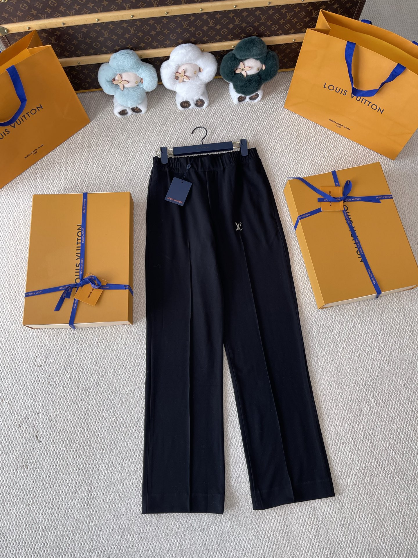 루이비통 25FW 테크니크 울 바지