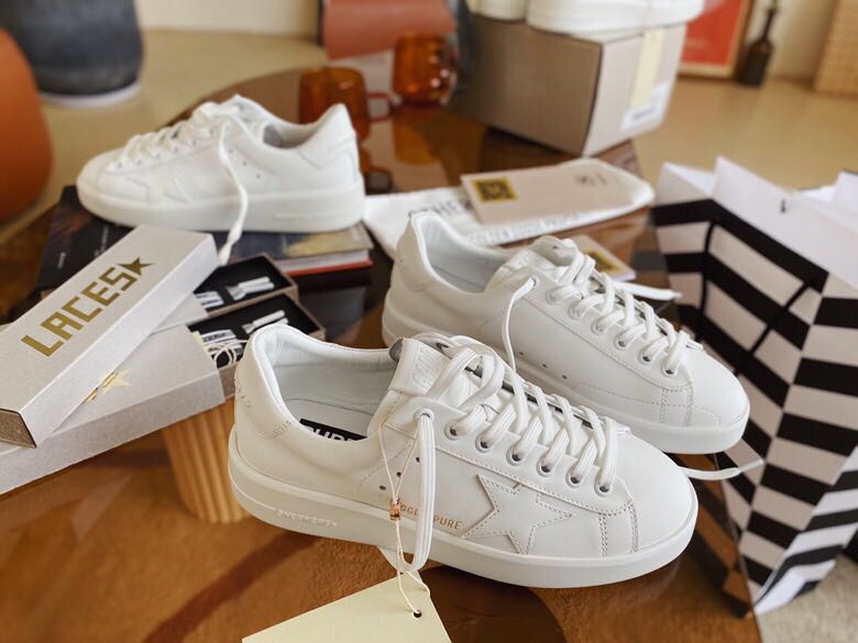 골든구스  퓨어스타 남녀공용 스니커즈