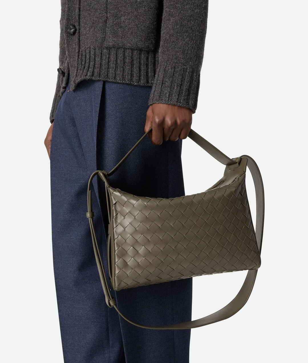 보테가베네타 트라이베카 탑 핸들 백 836016 30.5*20*9cm