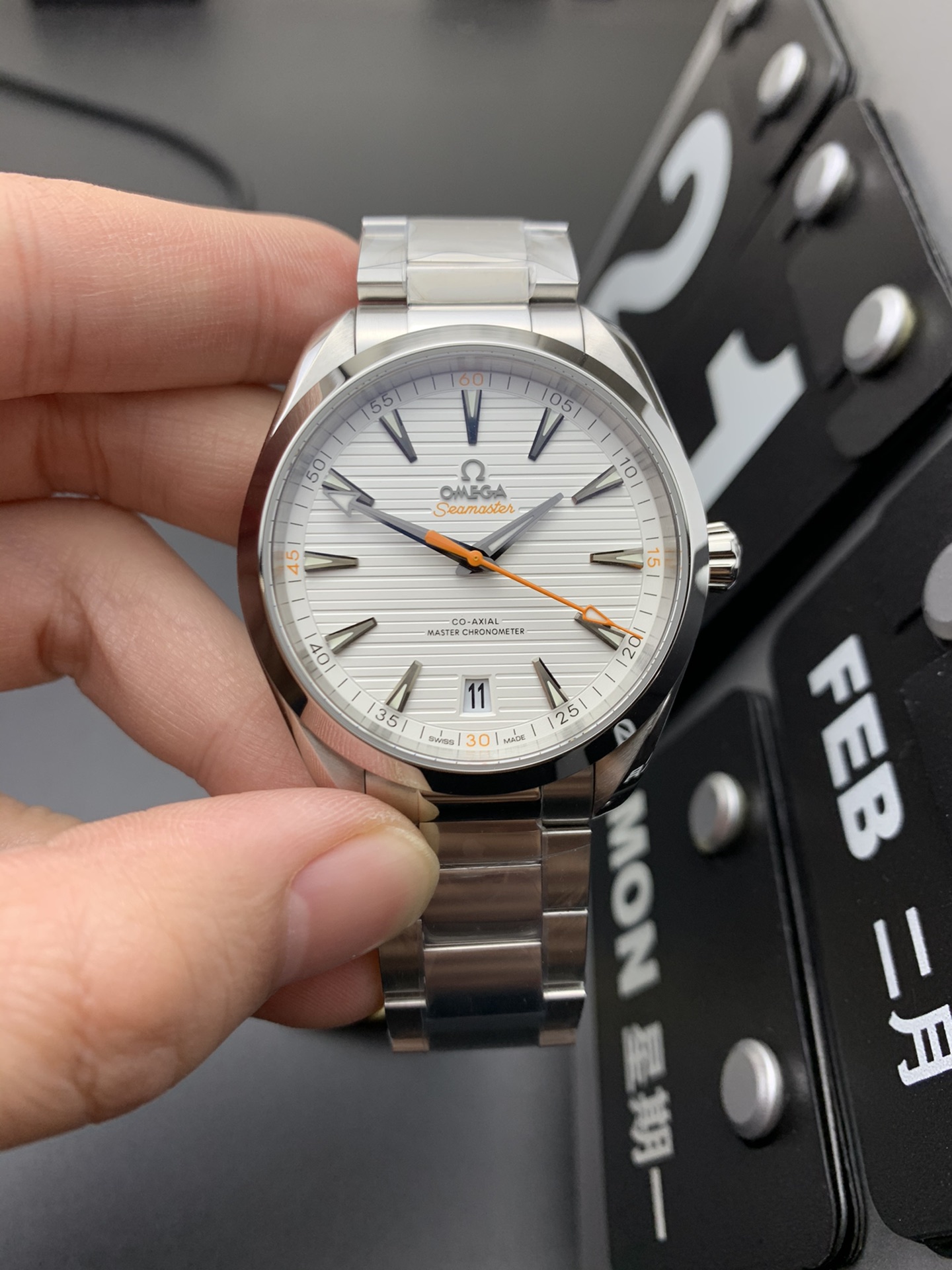 VS l 8900무브먼트 l 41mm l 씨마스터 아쿠아 테라 150M