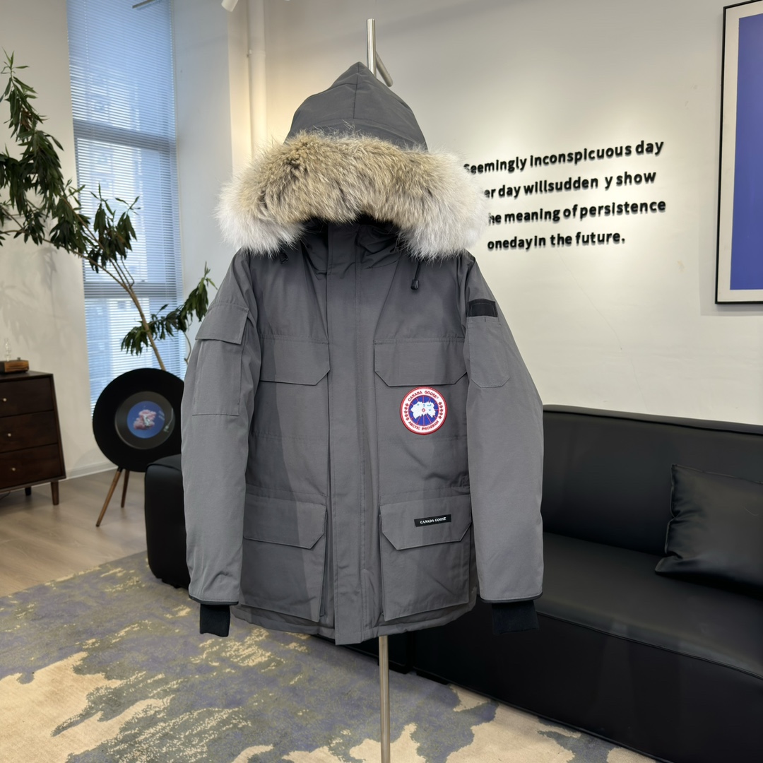 Canada Goose Expedition 후드 파카 재킷
