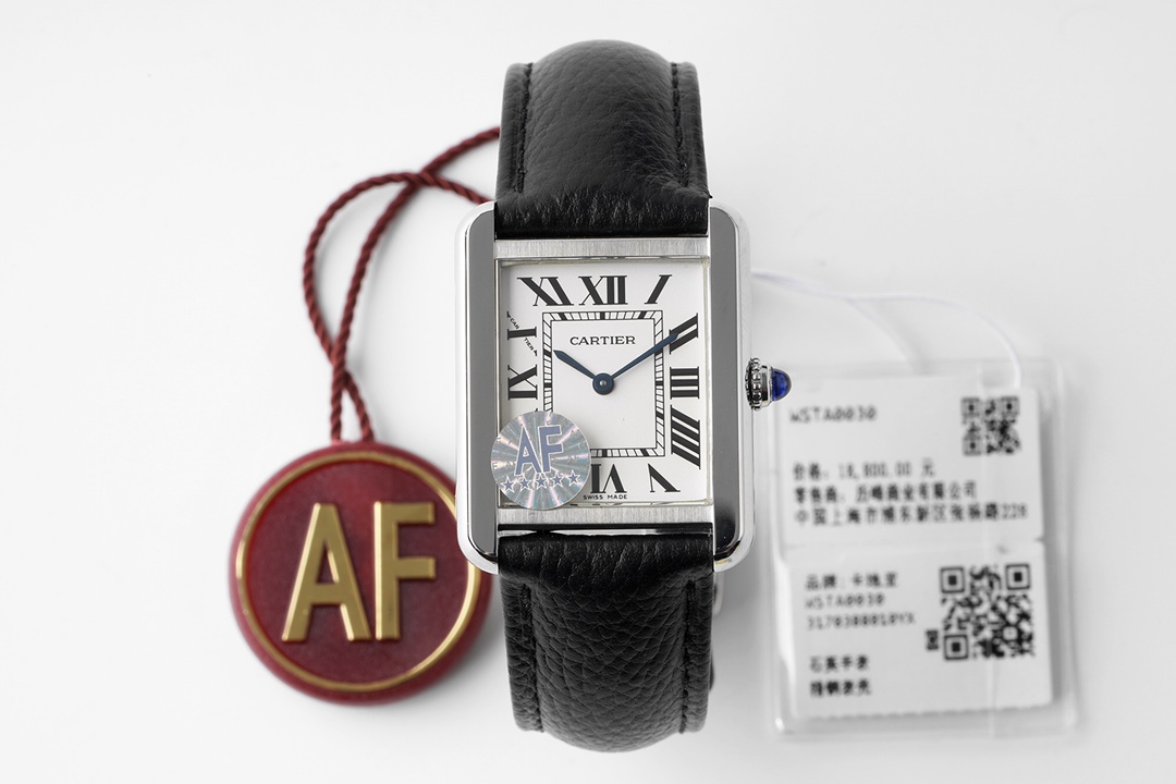 AF | 쿼츠 무브먼트 l 34.8 x 24mm l 까르띠에 탱크 solo