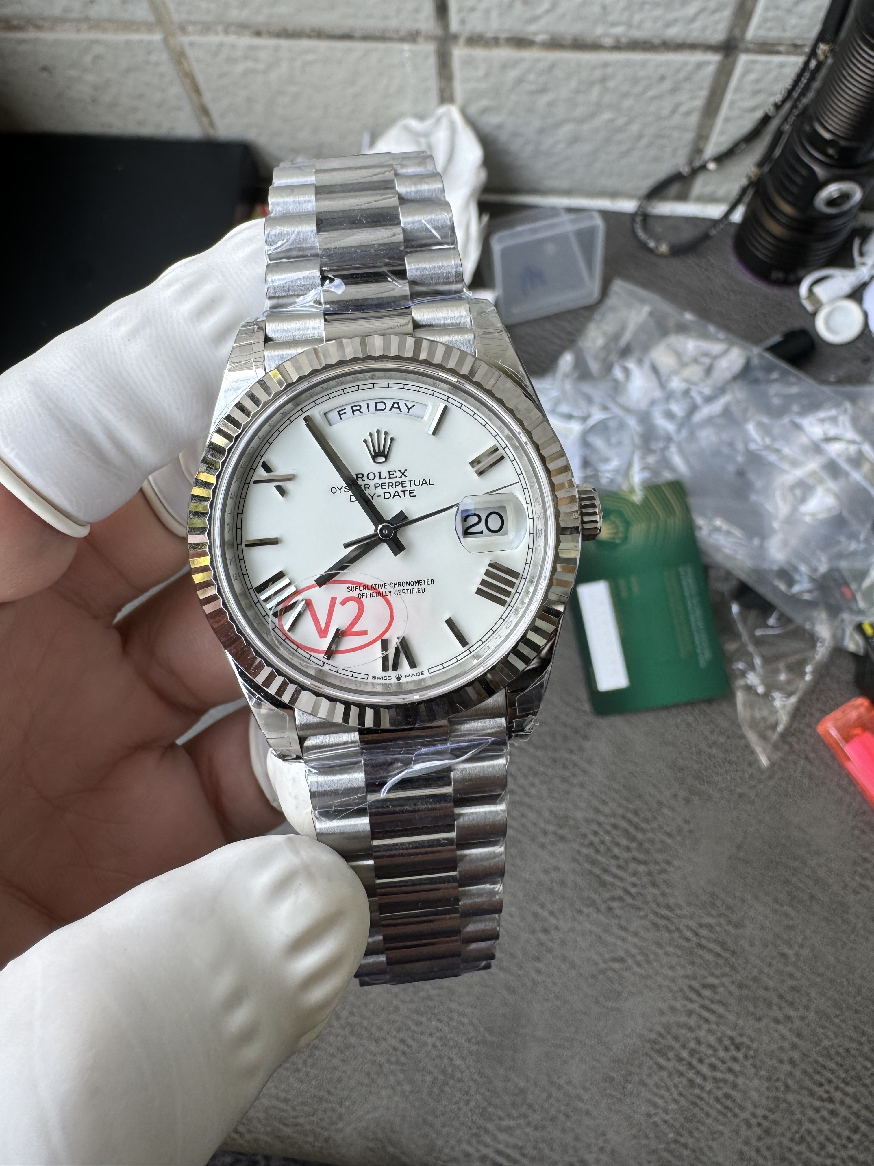 VS l 3255 l 40mm l 데이데이트 Day-date 182g