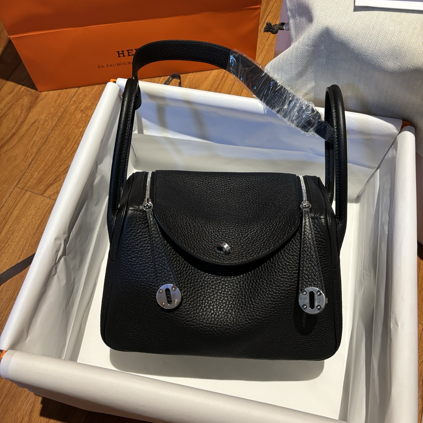 Herme*  Lindy 26cm 클레멘스 가죽