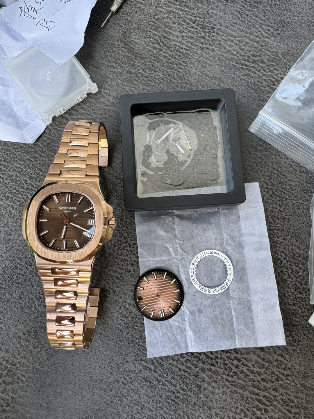 SW  5711  대용 다이얼+핸드+데이트 3ea세트 공임포함