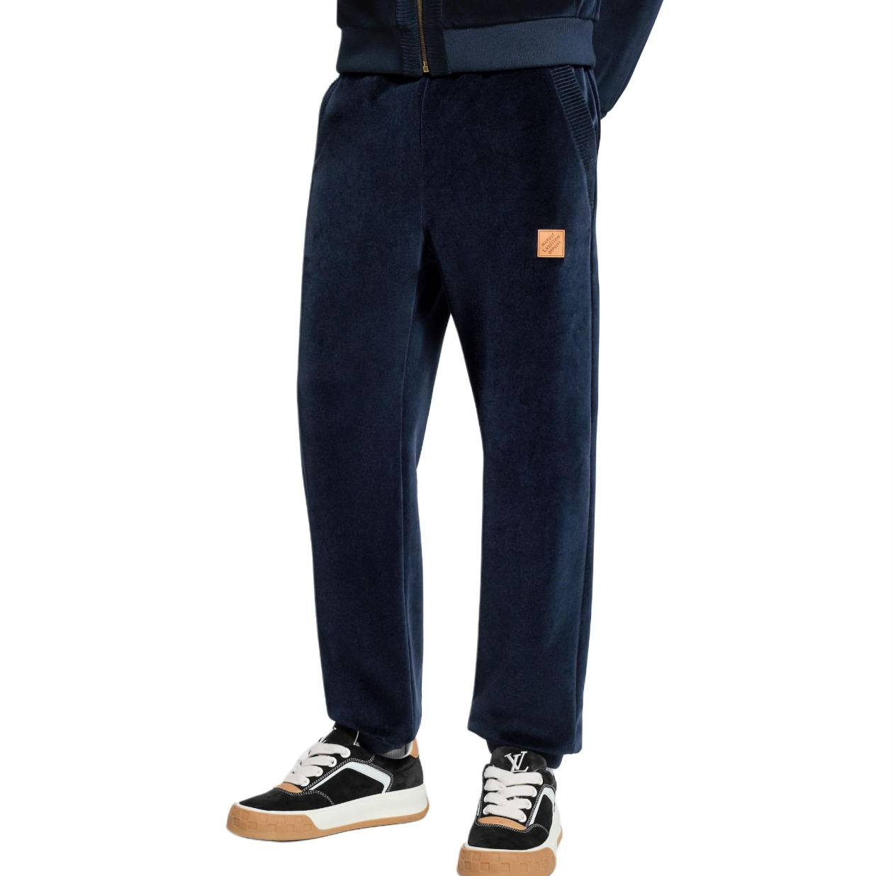 1AJCCD 시크 벨벳 트랙 톱