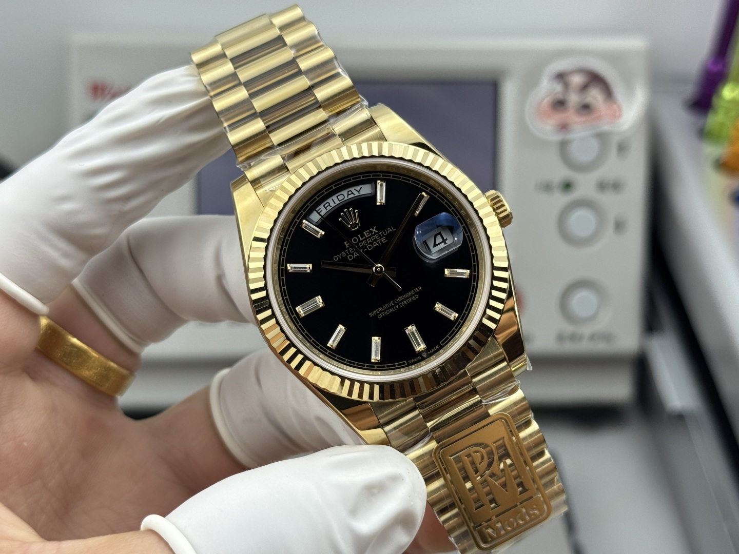 PPM l 단동3255 세라믹튜브 포함 l 40 l  데이데이트 Day-date 209g