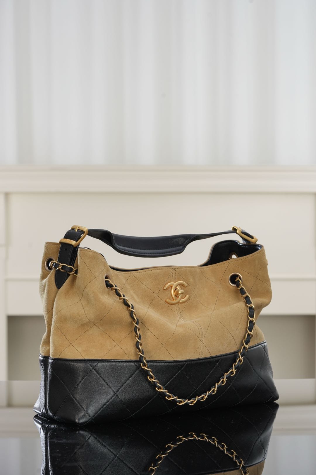 샤❤넬 스몰 쇼핑백 AS5634 24*36*14cm