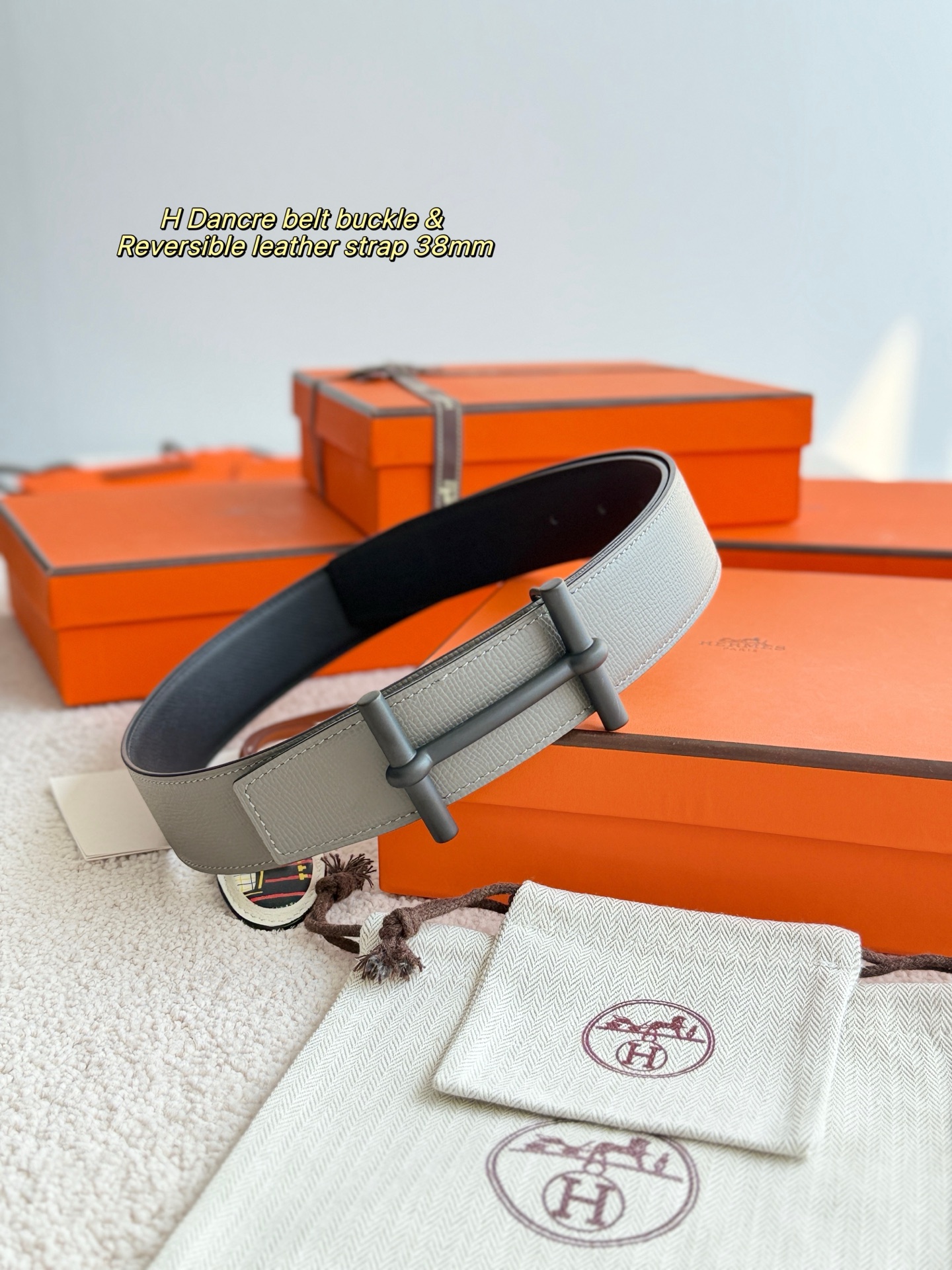 에르메스 H 벨트  3.8cm