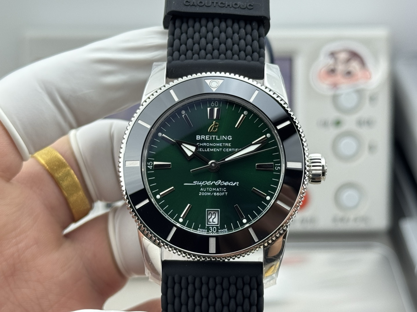 GF l 2824 cal B20 l  42 mm l 브라이틀링 슈퍼오션 헤리티지 B31