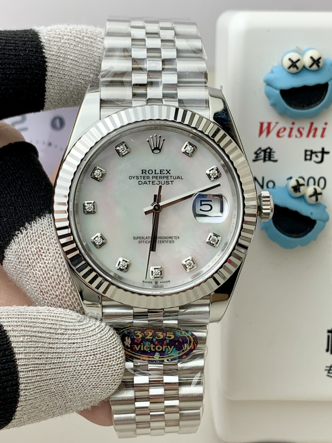 VF | 3235 무브먼트 l 41mm｜롤렉스 데이트저스트 126334