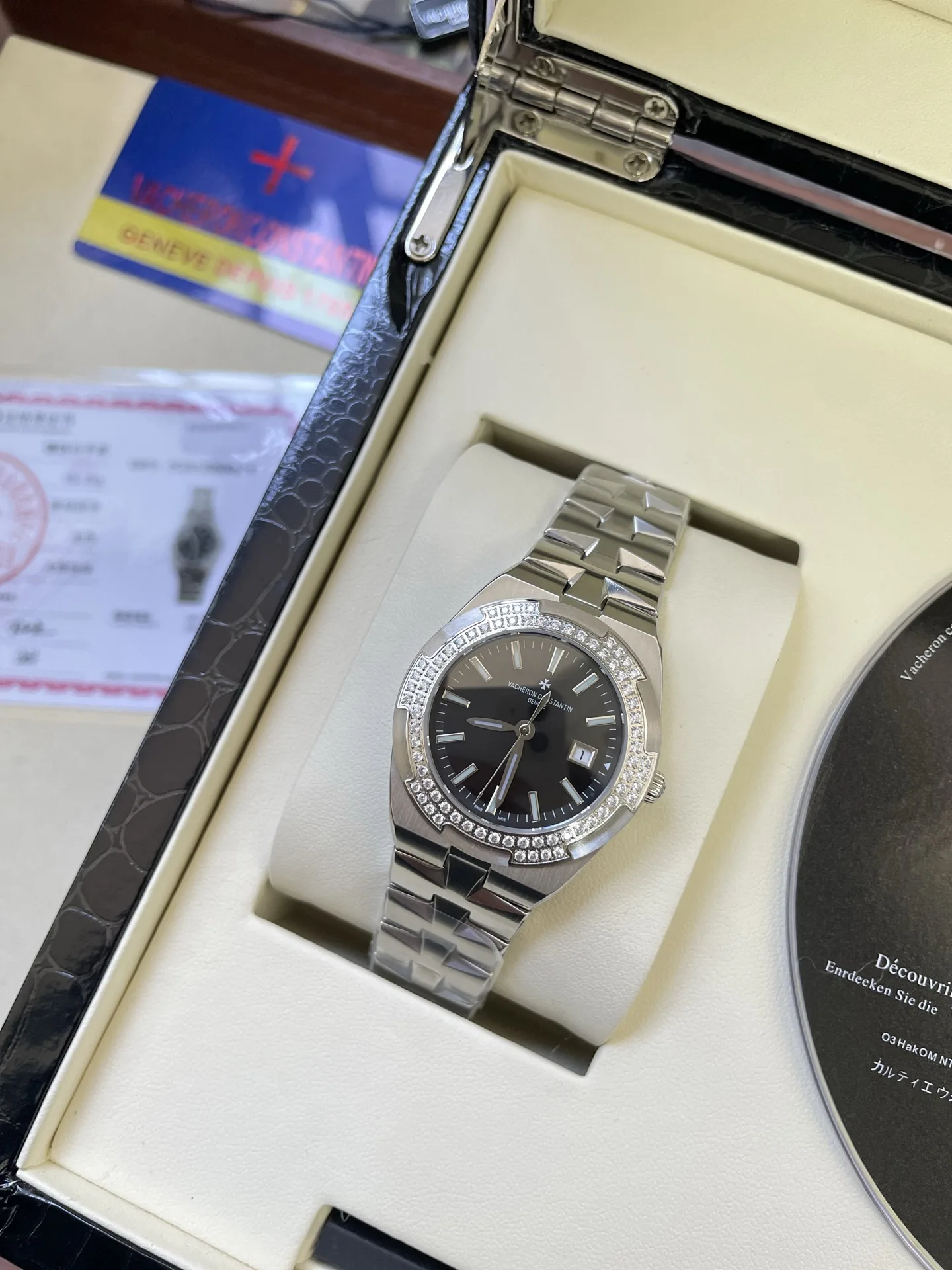 33mm l 바쉐론 콘스탄틴 오버시즈 1205V/100A-B591