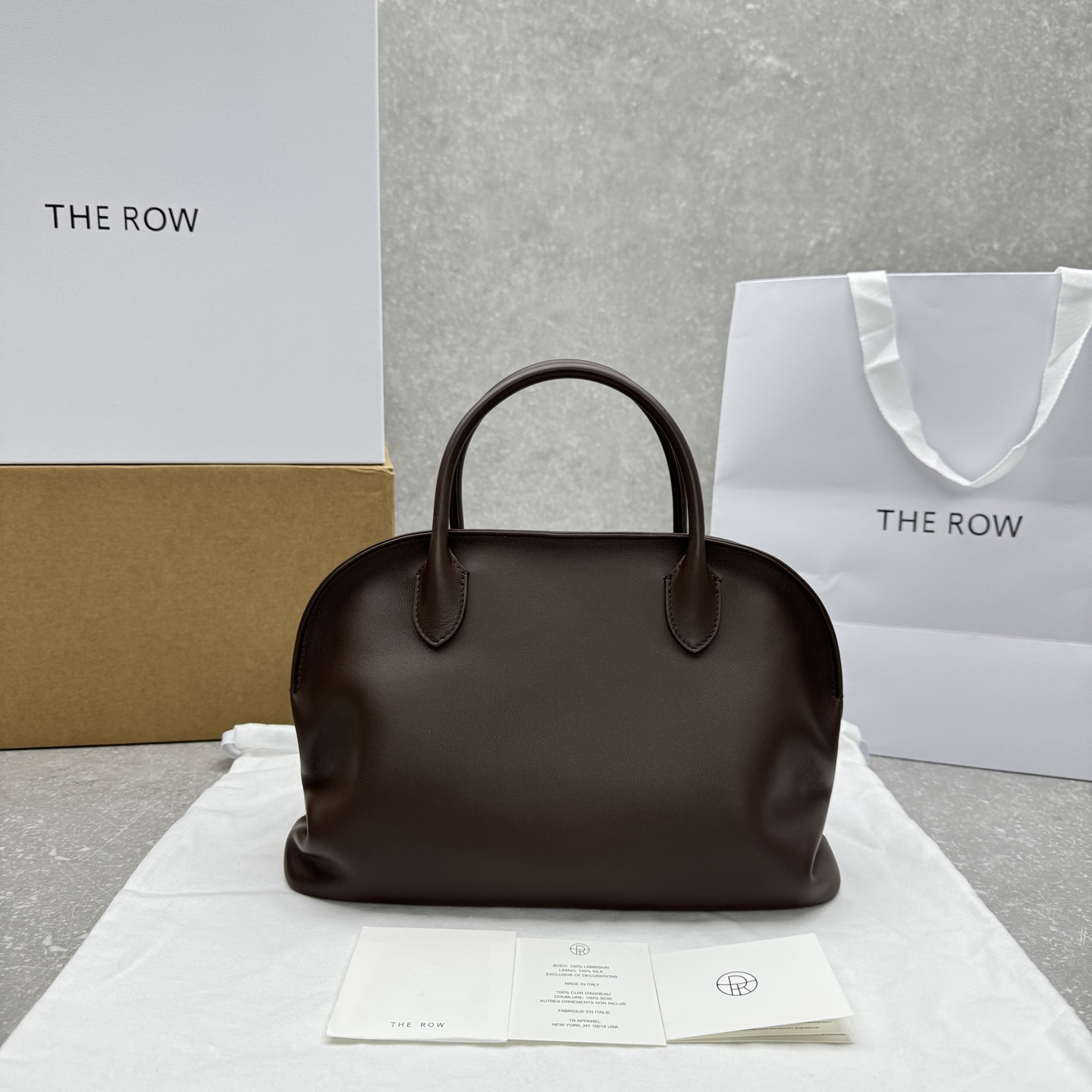 The Row Agnes Handbag  31×10×23.5cm