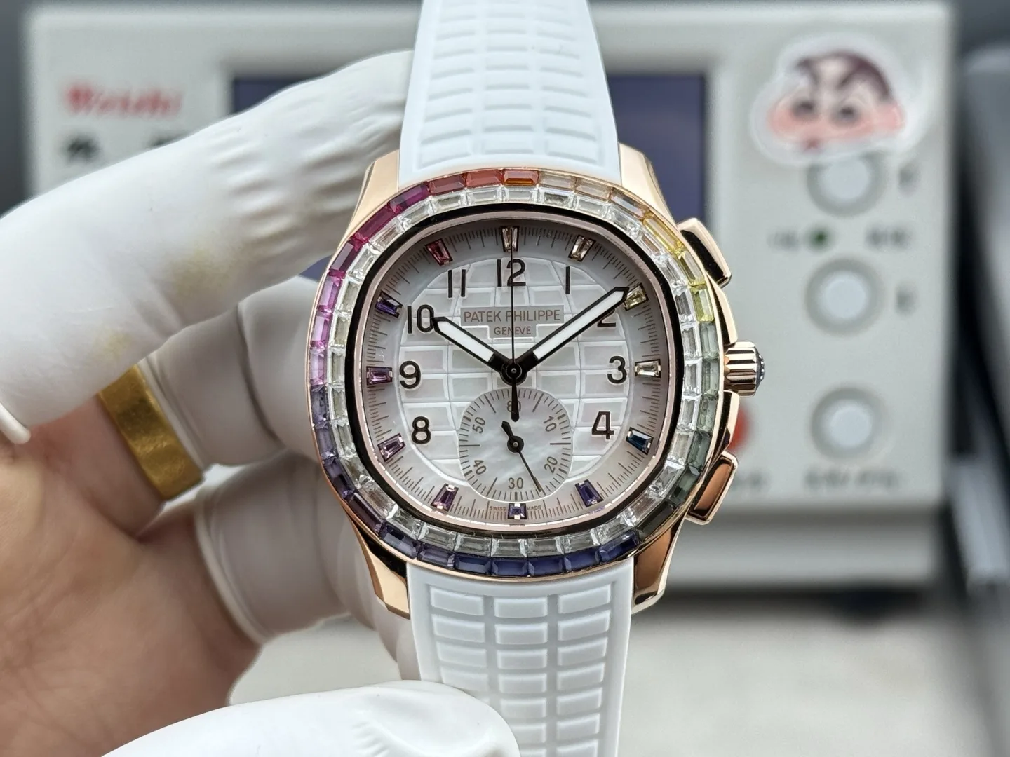 PPM l 4130 cal CH28‑520 l 39.9mm l 파텍필립 Aquanaut Luce7968