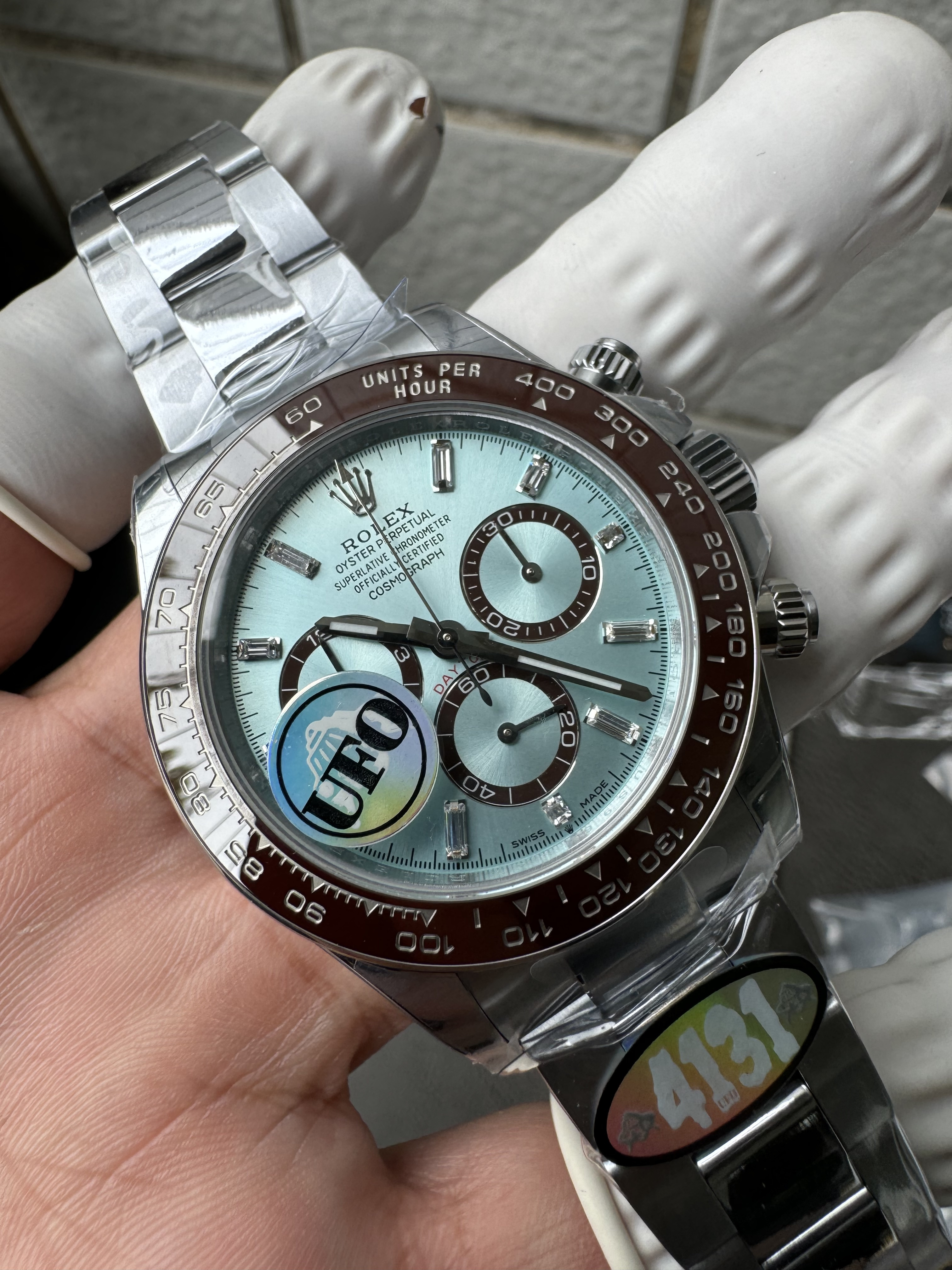 UFO l 4131 무브먼트 l 40mm l Cosmograph Daytona 126515LN 157g