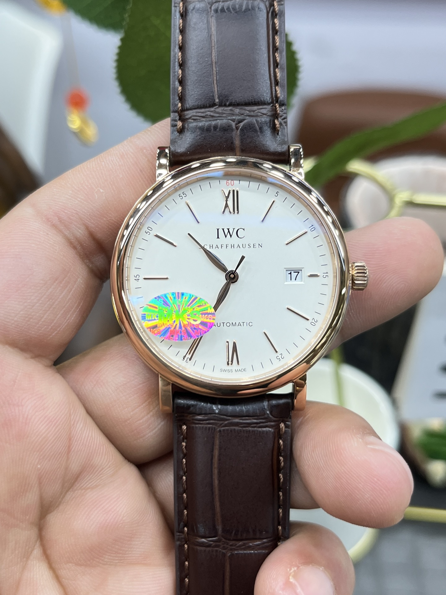 MKS l 9015l 40mm l 포르토피노 오토매틱 IW356504