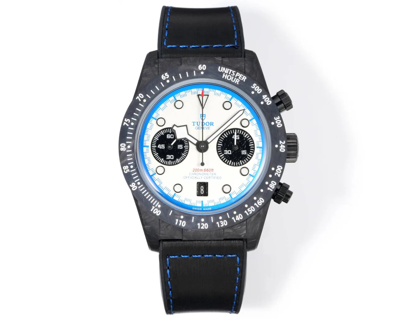 PLS l 42mm l Tudor  Black Bay Chrono Carbon 25 88g