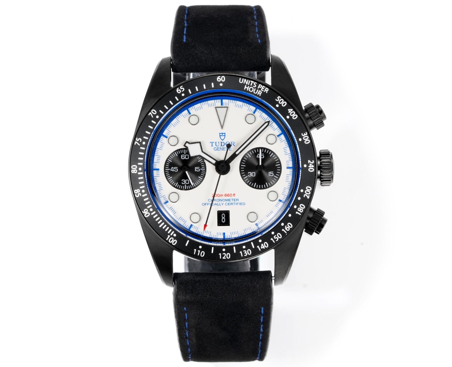 3T  l 7750 l 41mm l Tudor  Black Bay Chrono Carbon F1 25