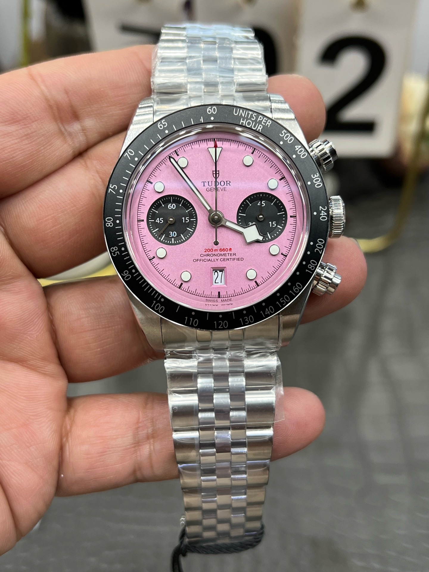 ZF l 7750 l 41mm l 튜더 베이 크로노