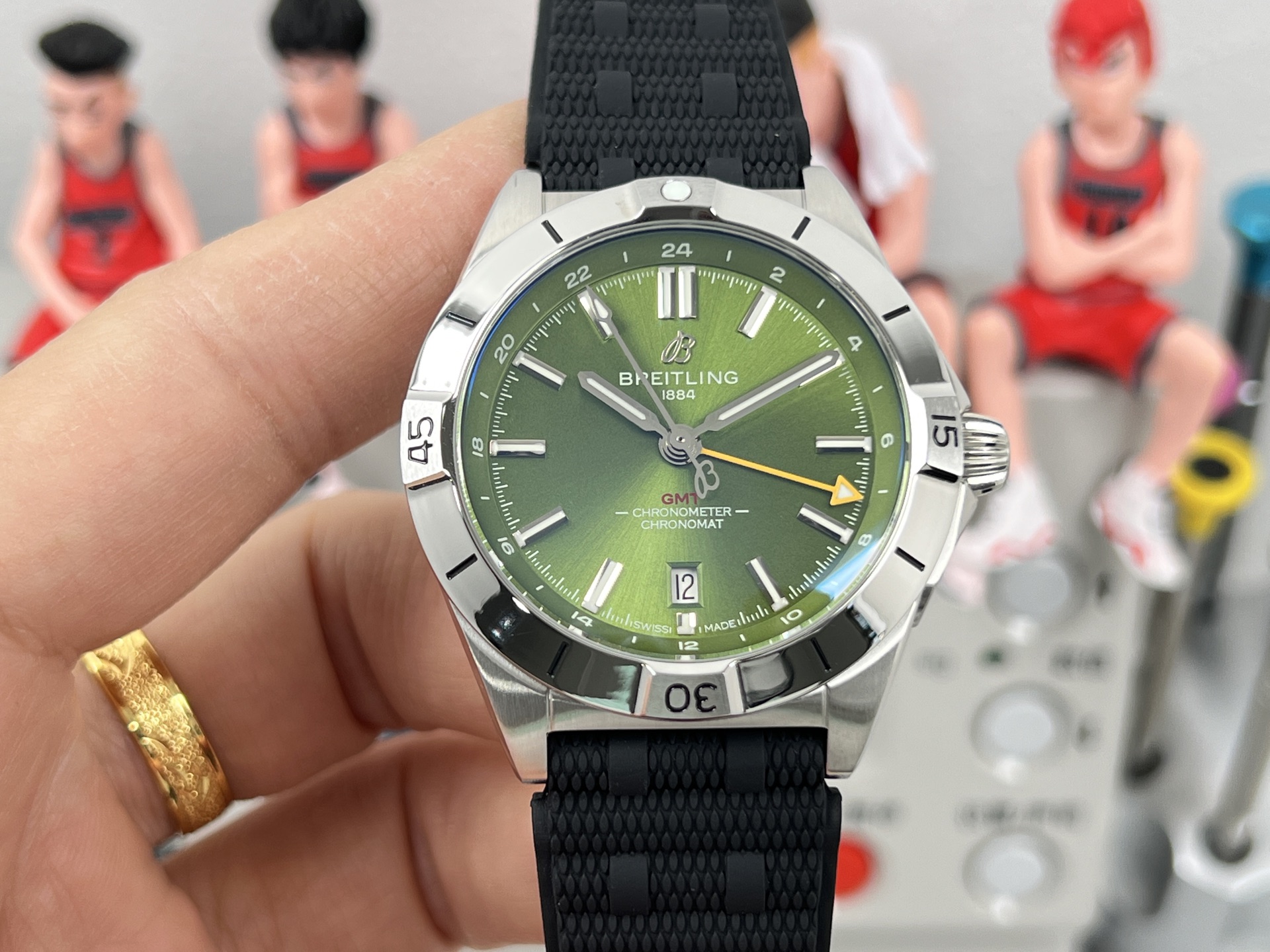 BLS l 40mm l 크로노맷 오토매틱 Gmt 40 - A32398101C1A1