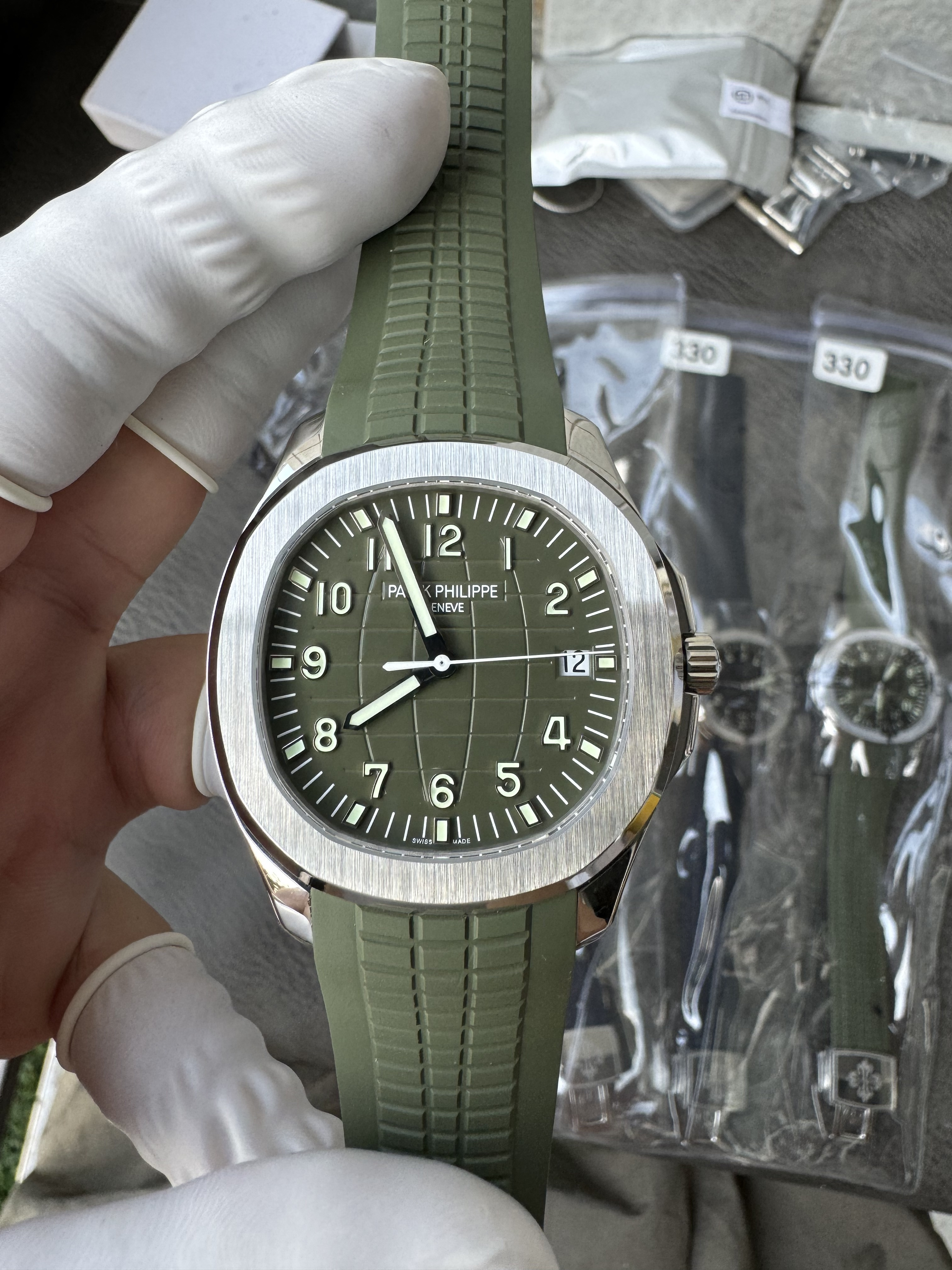 DDF | 324무브먼트 l 40mm l 파텍필립 아쿠아넛 5168R 시계 120g