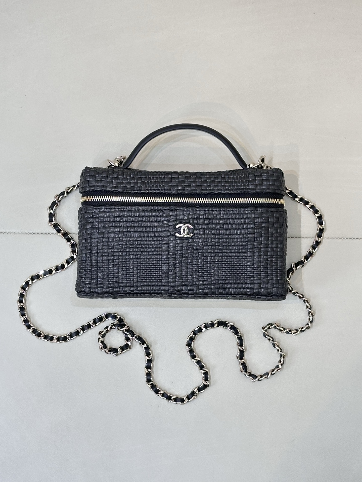 샤* 26P 탑핸들 포쉐트 체인 베니티백 AP4385 17*19.5*5cm