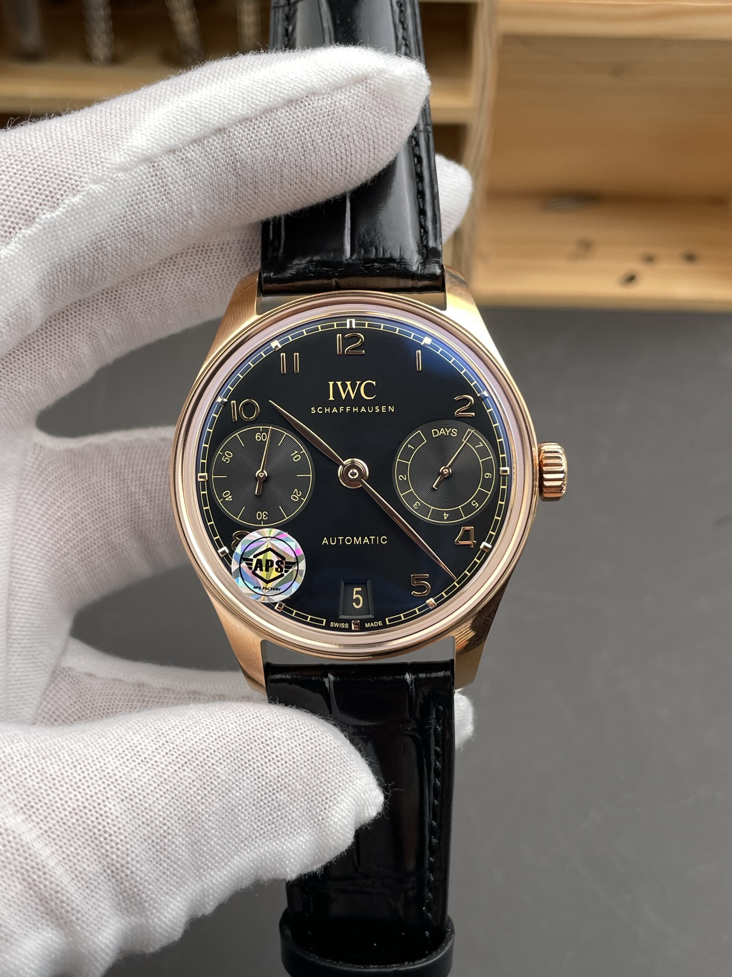 APS | SL52011무브먼트 l42.44mm l IWC 포르투기저 오토매틱7일 파워리저브