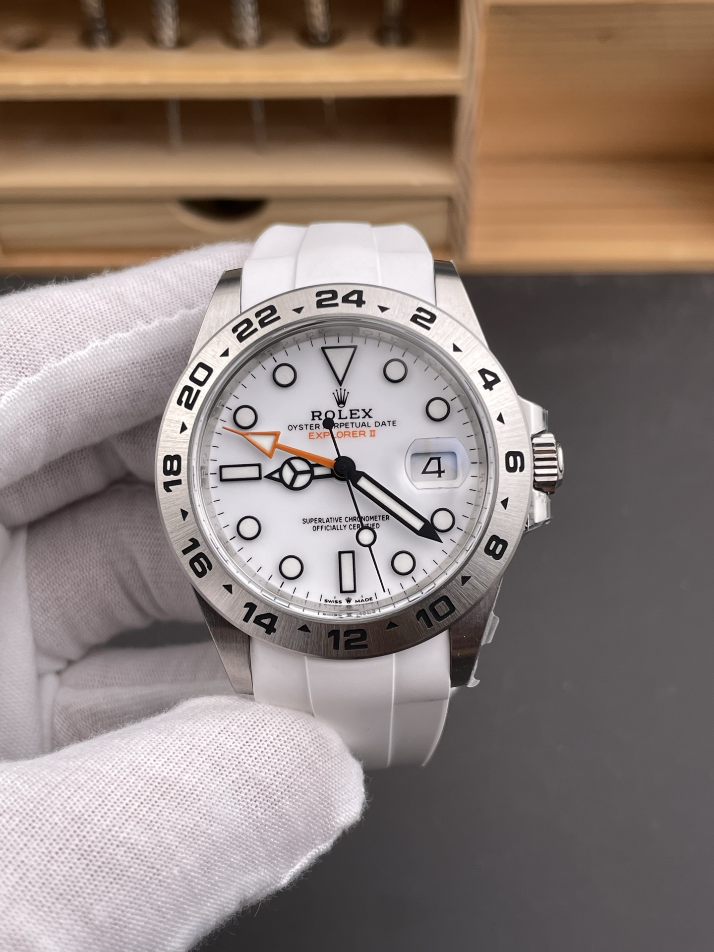 VF | 3285 무브먼트｜40mm l 롤렉스 Explorer II 226570