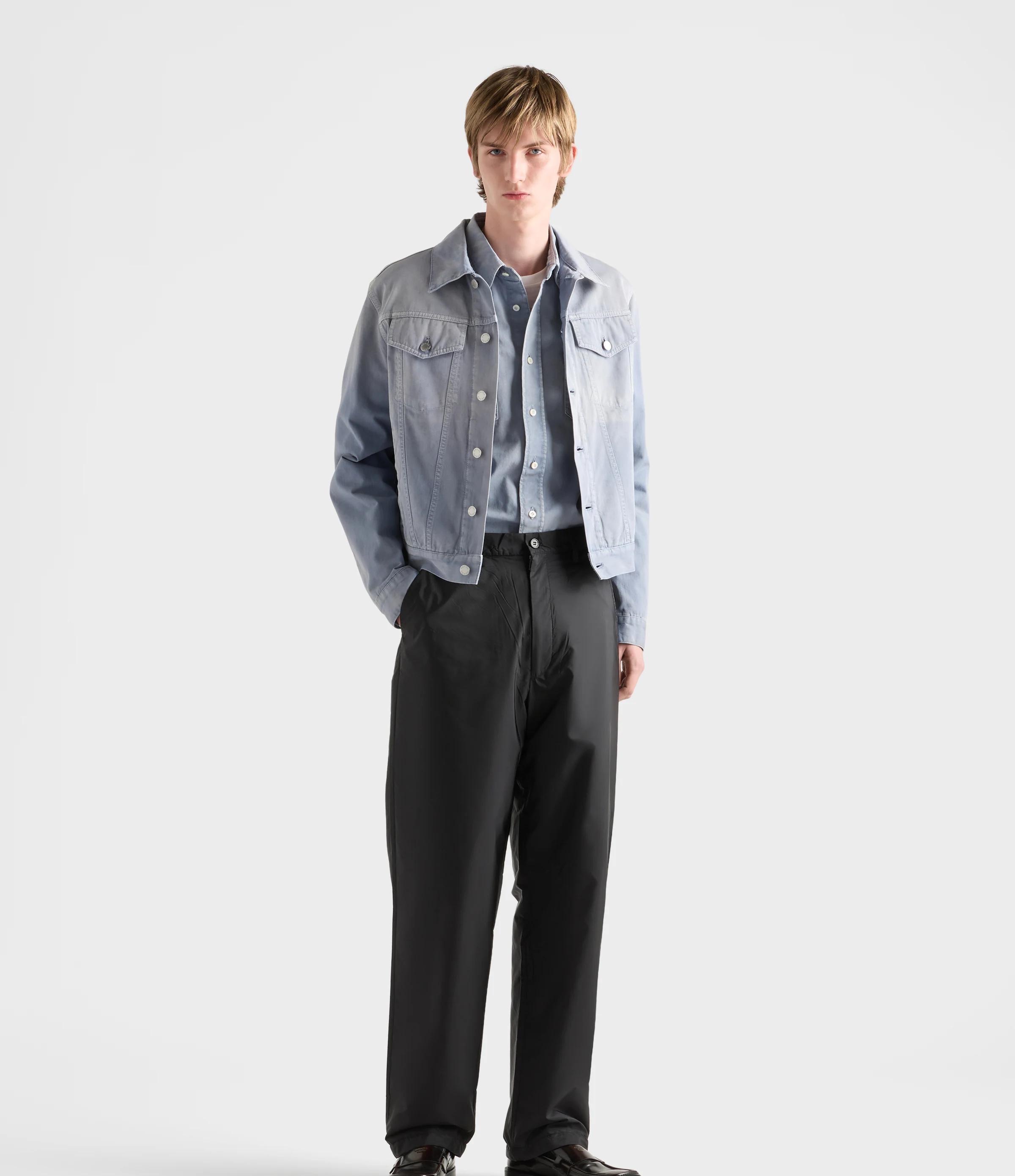 Prada logo-detail Trousers